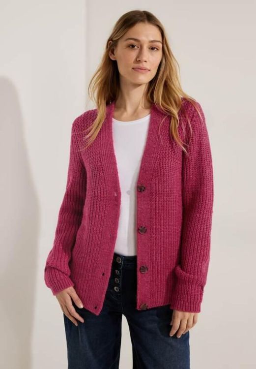 Cecil Structure Mix Chunky Cardigan (10.253695/15394) - WeekendMode