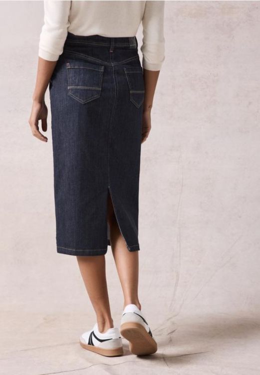 Cecil Style Denim Skirt Rinsed Maxi (09.361567/10236) - WeekendMode