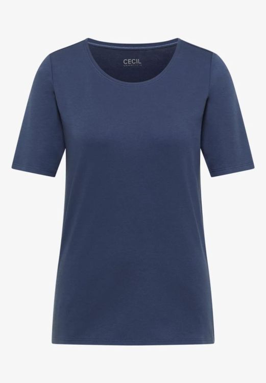 Cecil Style Lena (03.317516/sporty denim blue) - WeekendMode