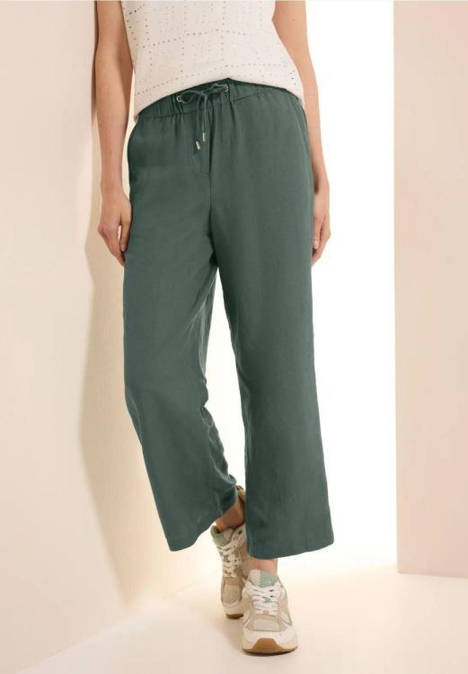 Cecil Style Neele Solid Linen (05.378716/balmy khaki) - WeekendMode