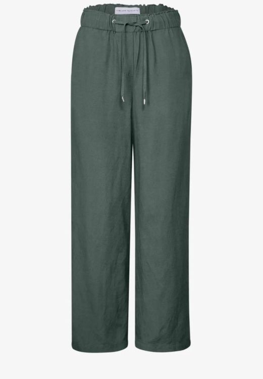Cecil Style Neele Solid Linen (05.378716/balmy khaki) - WeekendMode
