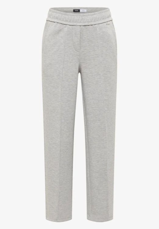 Cecil Style neele straight silk touch melagne (03.380680/milky grey melange) - WeekendMode