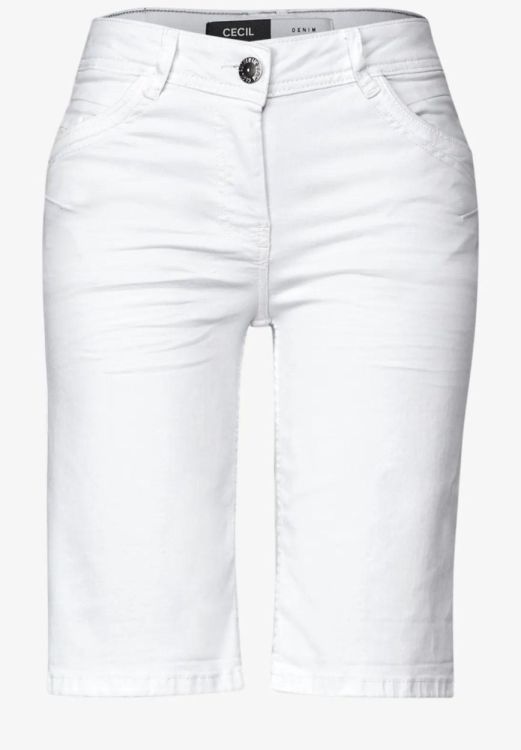 Cecil Style Scarlett Shorts White (05.379215/white) - WeekendMode