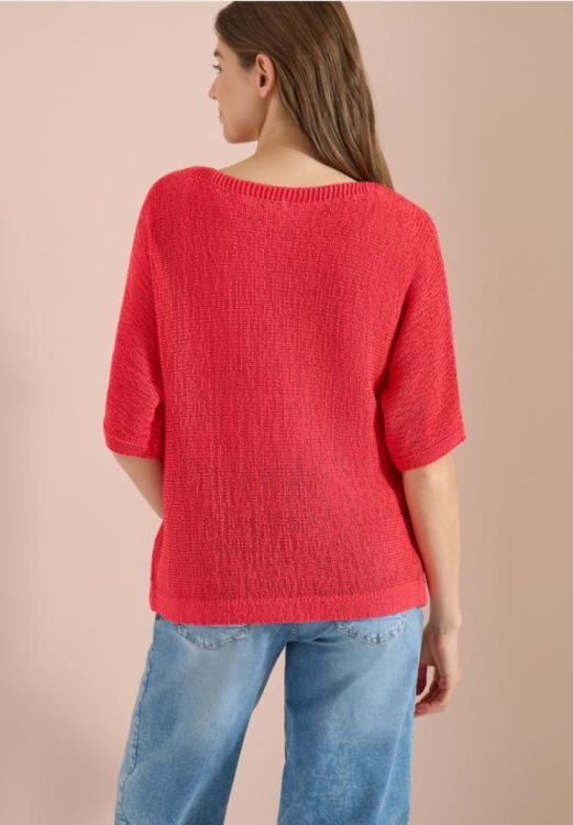Cecil Tapeyarn dolman (06.303881/17762 coral) - WeekendMode