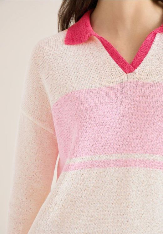 Cecil Tapeyarn polo (03.303816/light blush rose) - WeekendMode