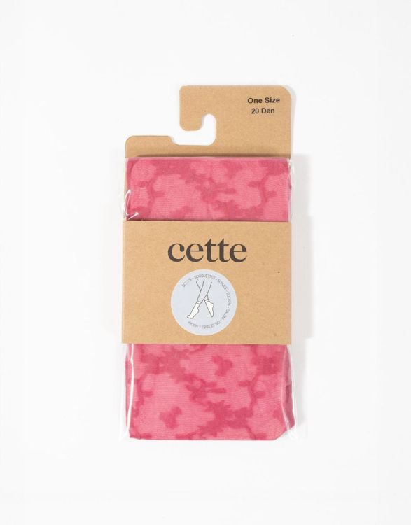 Cette MIMOSA Floral Pop Socks 20 DEN (203/250 Cherry) - WeekendMode