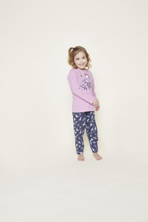 Charlie Choe Girls pyjama set (S49043-41/Light mauwe) - WeekendMode