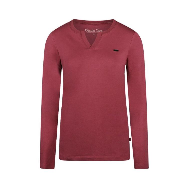 Charlie Choe Women longsleeve + pants (P57125-38 + P57127-38/Cassis) - WeekendMode