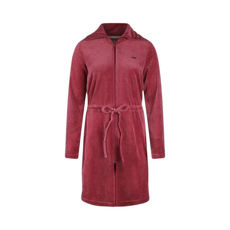 Charlie Choe Women velours bathrobe (P57149-38/Cassis) - WeekendMode