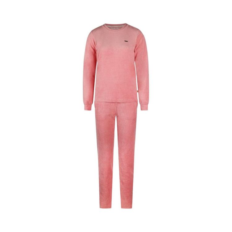 Charlie Choe Women velours set (P57129-38/mauve) - WeekendMode