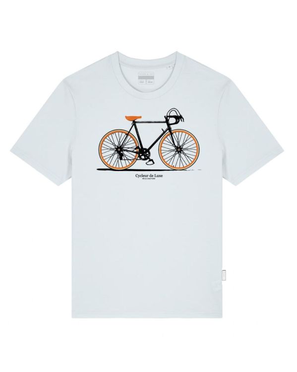 CYCLEUR de LUXE T-SHIRT CLASSIC BIKE (CDLMT261508/light blue) - WeekendMode