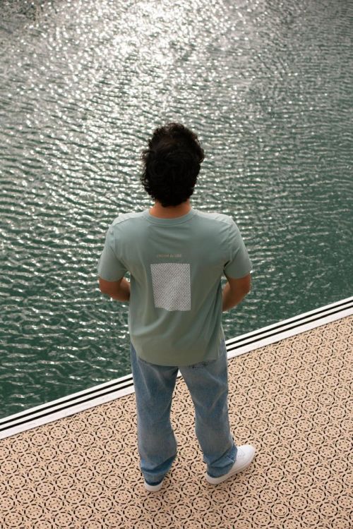 CYCLEUR de LUXE T-SHIRT COBBLESTONE (CDLMT261519/green) - WeekendMode