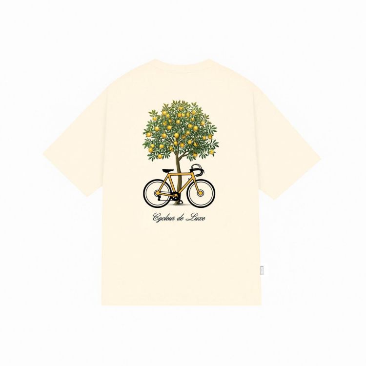 CYCLEUR de LUXE T-SHIRT LEMON RIDE (CDLMT261511/natural raw) - WeekendMode
