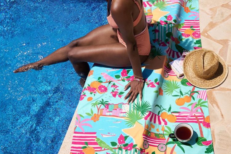 Dock & Bay Beach Towel (Quick Dry) - Large (TOWLB-DES-LG-SWTESC) - WeekendMode