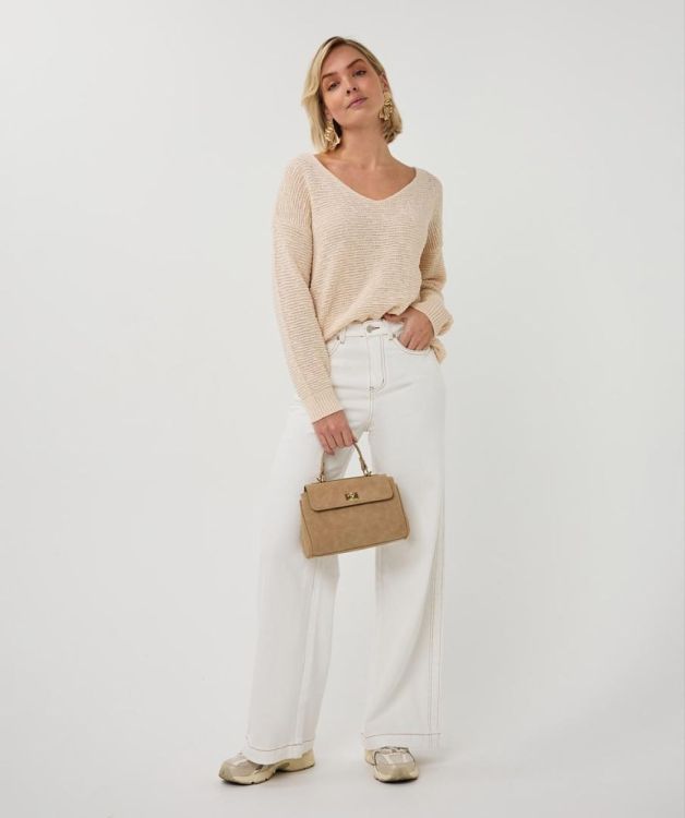 Esqualo Bag crossbag recycled PU (SP26.38000/Sand) - WeekendMode