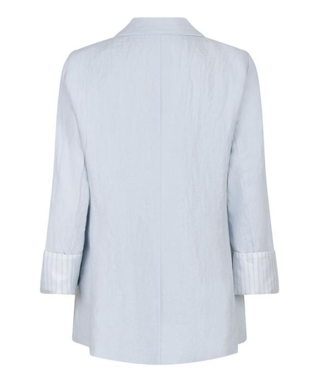 Esqualo Blazer fine crinkle (SP26.10037/Light Blue) - WeekendMode