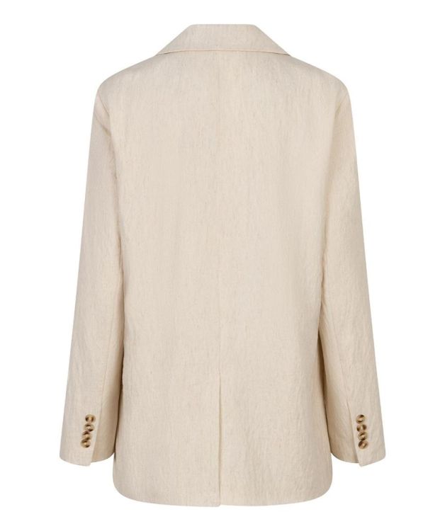 Esqualo Blazer oversized linen mix (SP26.17000/Natural) - WeekendMode