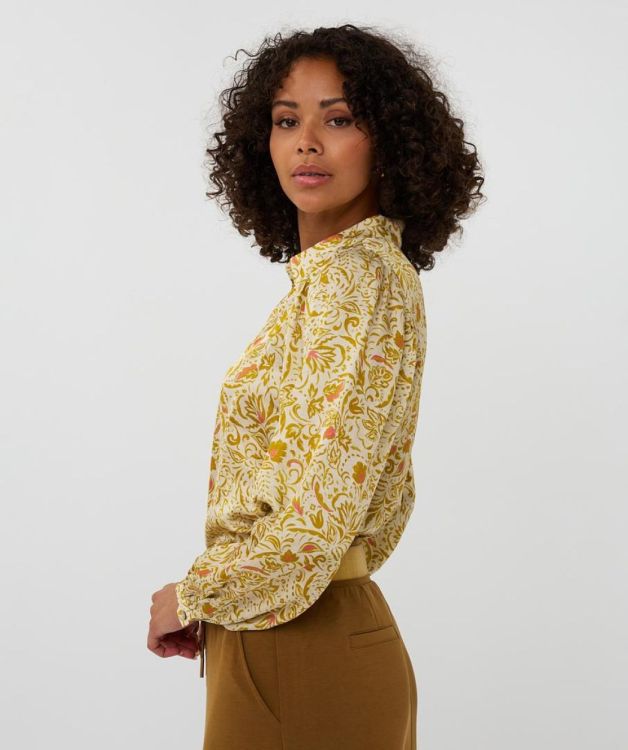 Esqualo Blouse basic Cheerful (F25.15518/Print) - WeekendMode
