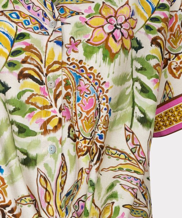 Esqualo Blouse knot Jungle print (HS26.14201/Print) - WeekendMode