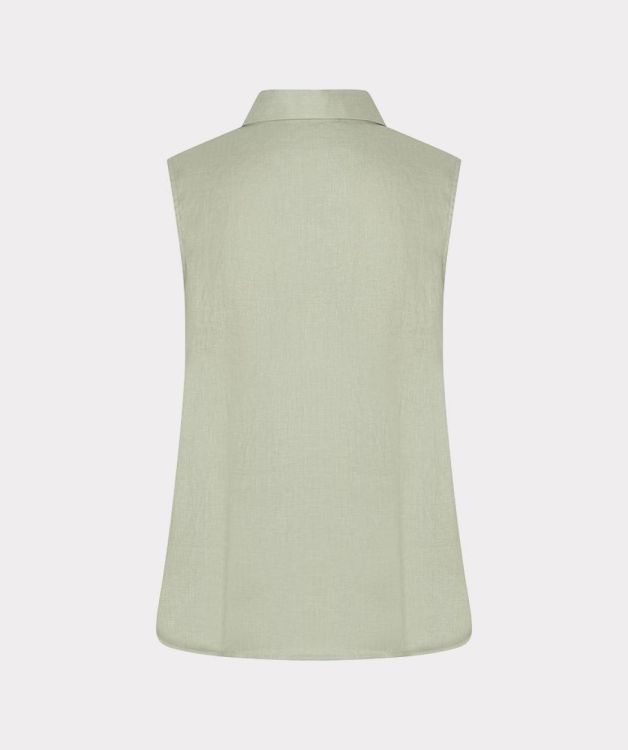 Esqualo Blouse slv/less linen (HS26.28226/Soft Green) - WeekendMode