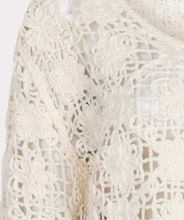 Esqualo Cardigan tape yarn (HS26.02203/Natural) - WeekendMode