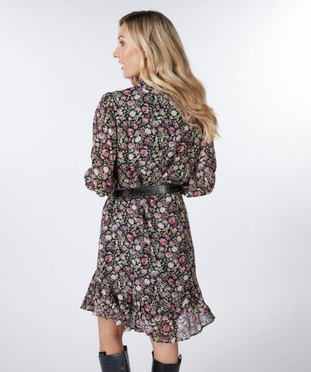 Esqualo Dress col soft deco print (F22.14517/999) - WeekendMode