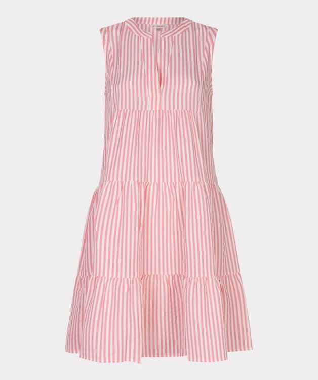 Esqualo Dress skater striped (HS26.15204/Off White / Pink) - WeekendMode