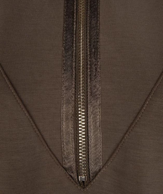 Esqualo Dress zipper modal (F23.05500/315) - WeekendMode