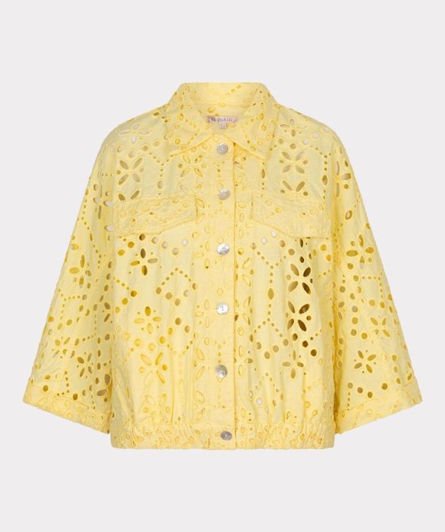 Esqualo Jacket broderie anglaise (HS26.28236/Lemon) - WeekendMode