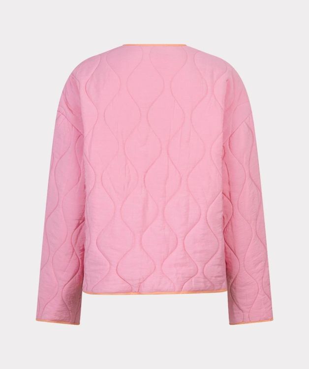 Esqualo Jacket quilted contrast (SP26.37022/Rose) - WeekendMode
