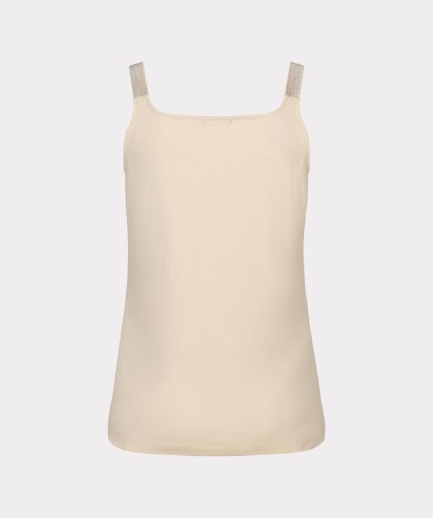 Esqualo Singlet lurex straps (HS26.30215/Light Sand) - WeekendMode