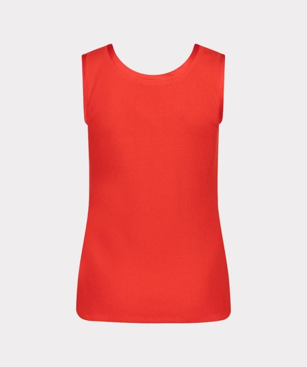 Esqualo Singlet satin binding rib knit (HS26.30208/Red) - WeekendMode