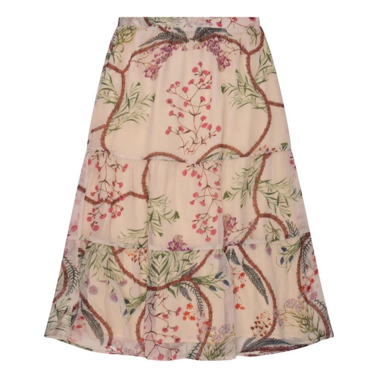 Esqualo Skirt delicate flower print (SP22.06004/999) - WeekendMode
