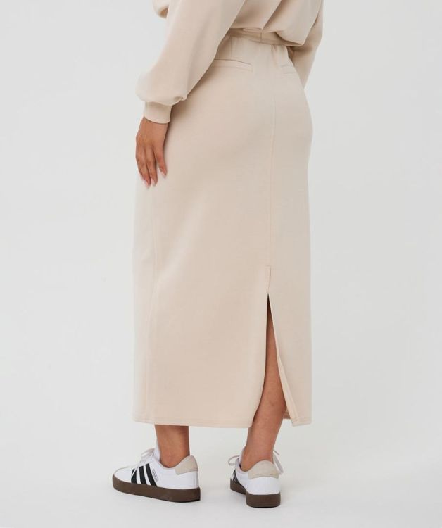 Esqualo Skirt midi modal (F25.05507/Natural) - WeekendMode