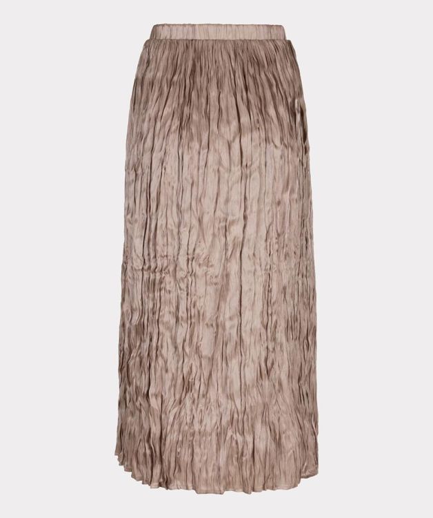 Esqualo Skirt plisse changeant (F25.28500/Taupe) - WeekendMode