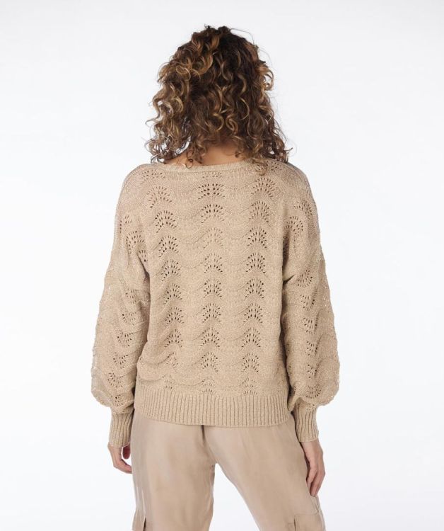 Esqualo Sweater ajour knit (SP24.18005/240) - WeekendMode