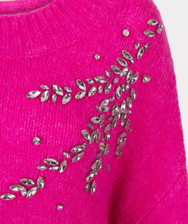 Esqualo Sweater big stones (F24.27505/Cerise Pink) - WeekendMode