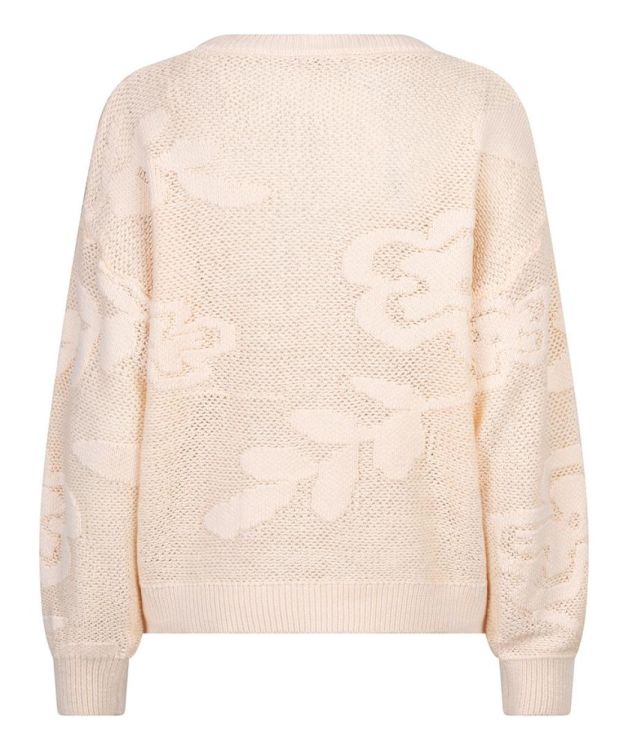 Esqualo Sweater fancy daisy knit (SP26.02001/Light Bellini) - WeekendMode