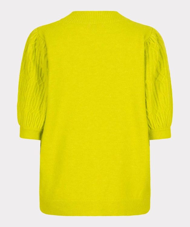 Esqualo Sweater pearls cable s/slvs (F25.27525/City Lime) - WeekendMode