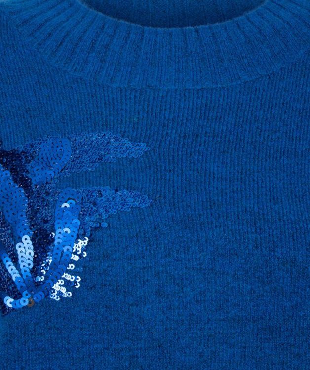 Esqualo Sweater sequins (F24.27501/Brilliant Blue) - WeekendMode