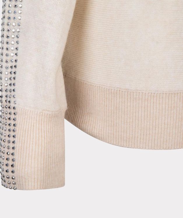 Esqualo Sweater sleeve studs (F24.27503/Beige) - WeekendMode