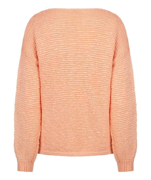 Esqualo Sweater v/neck tape yarn (SP26.02020/Bellini) - WeekendMode
