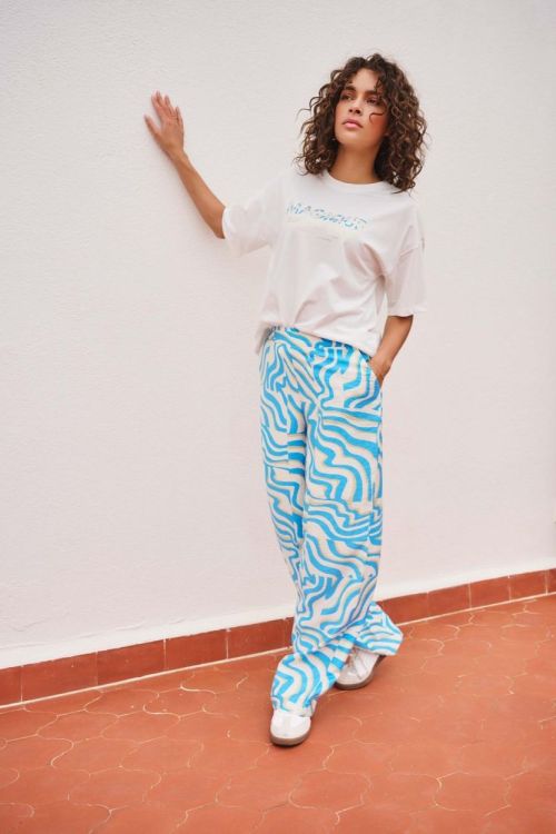 Esqualo Trousers Electric Zebra (HS25.10215/Print) - WeekendMode