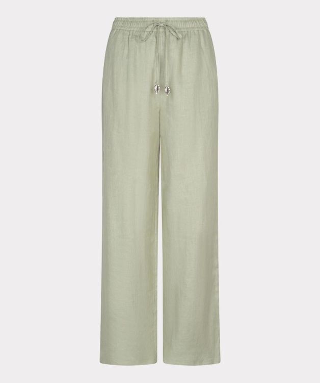 Esqualo Trousers linen (HS26.28232/Soft Green) - WeekendMode