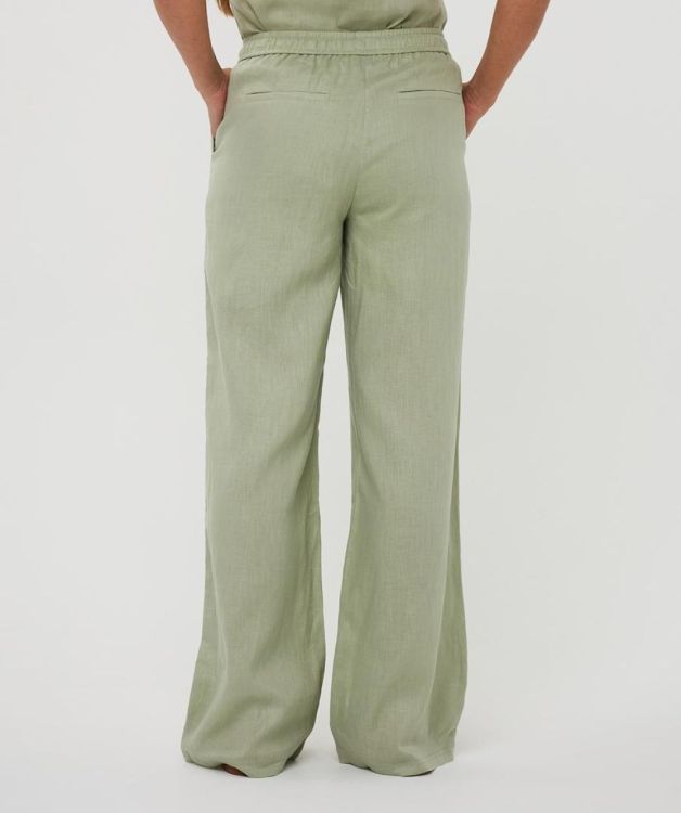 Esqualo Trousers linen (HS26.28232/Soft Green) - WeekendMode