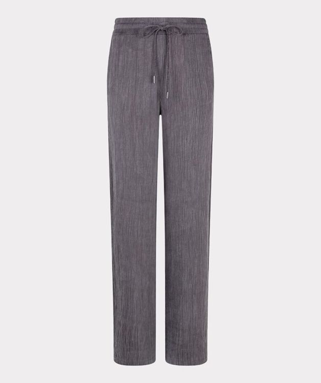 Esqualo Trousers wide crinkle cupro (F25.05519/Grey) - WeekendMode