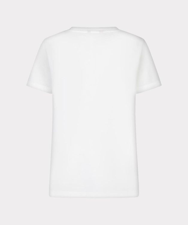 Esqualo T-shirt beading “Soleil” (HS26.05200/Off White / Pink) - WeekendMode