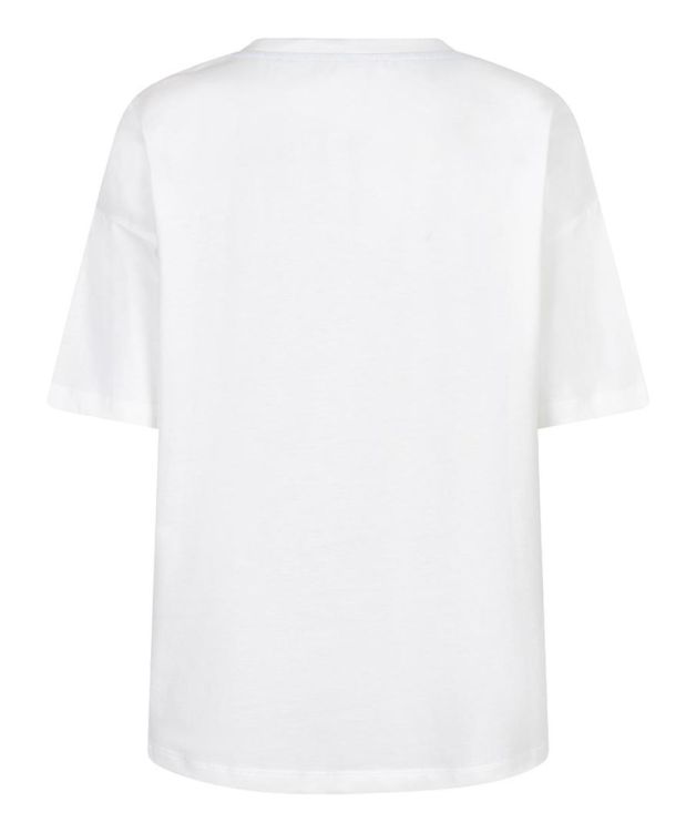 Esqualo T-shirt wide 'animal' (SP26.05013/Off White / Blue) - WeekendMode