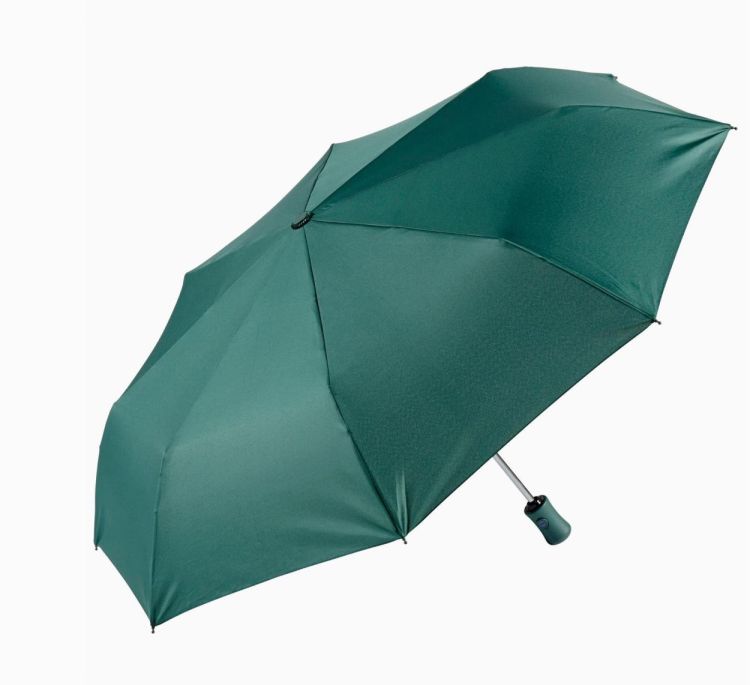 Ezpeleta Paraplu opvouwbaar gerecycled materiaal (10007025-Donkergroen) - WeekendMode
