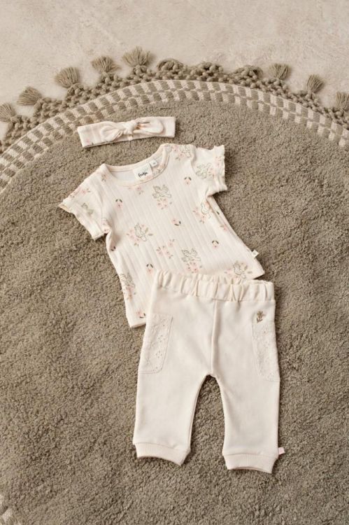 Feetje Broek - Let Your Dreams Blossom (52202478/Offwhite) - WeekendMode